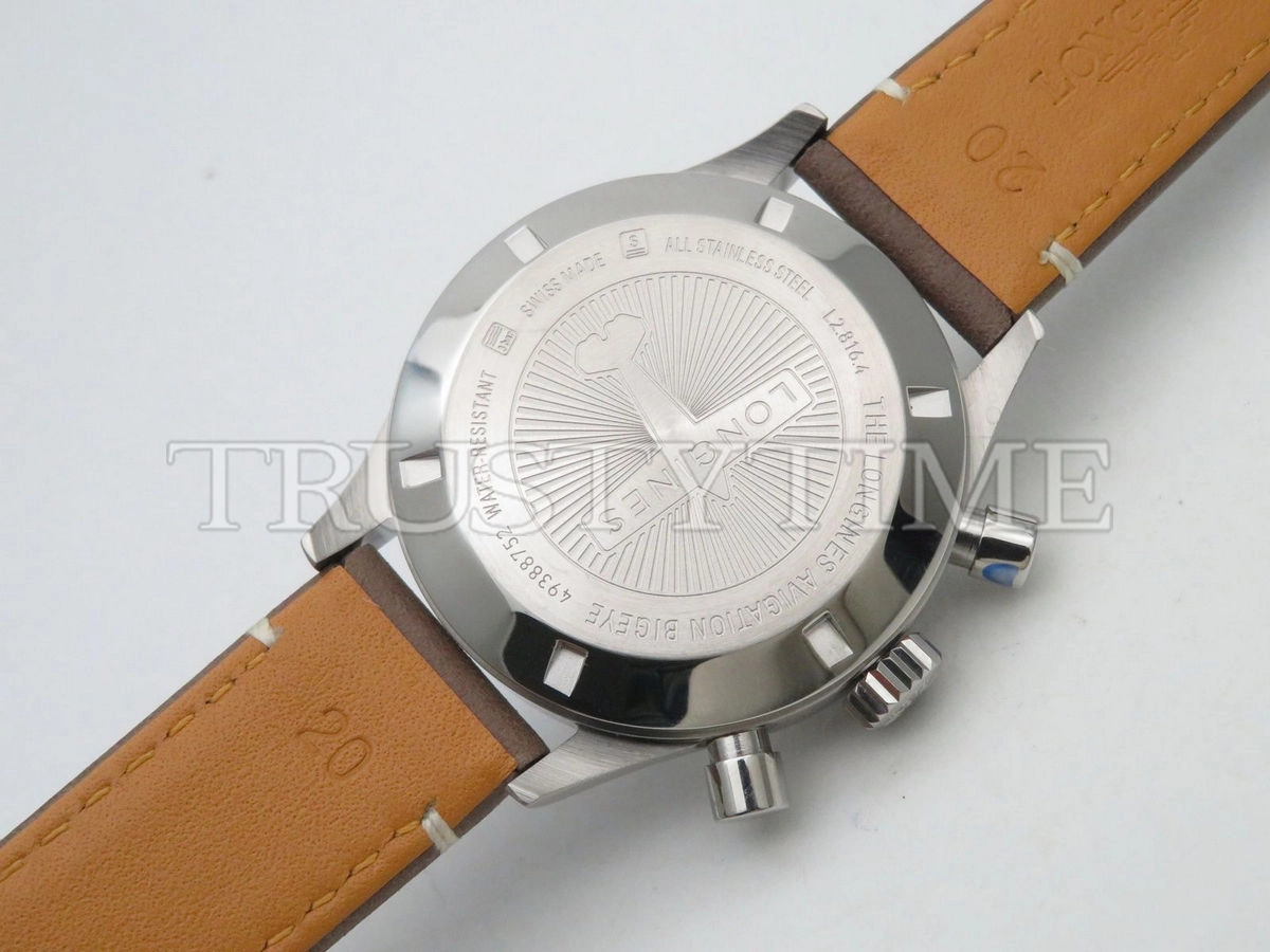 Копия часов Longines Avigation BigEye Chronograph L2.816.4.53.2