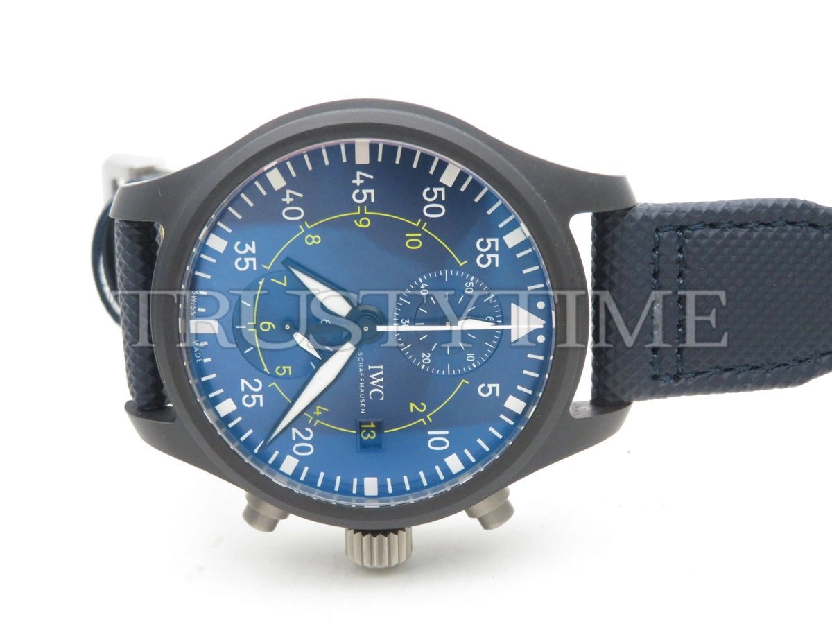 Копия часов IWC Pilot's Watch Chronograph Edition Blue Angels 44mm IW389008