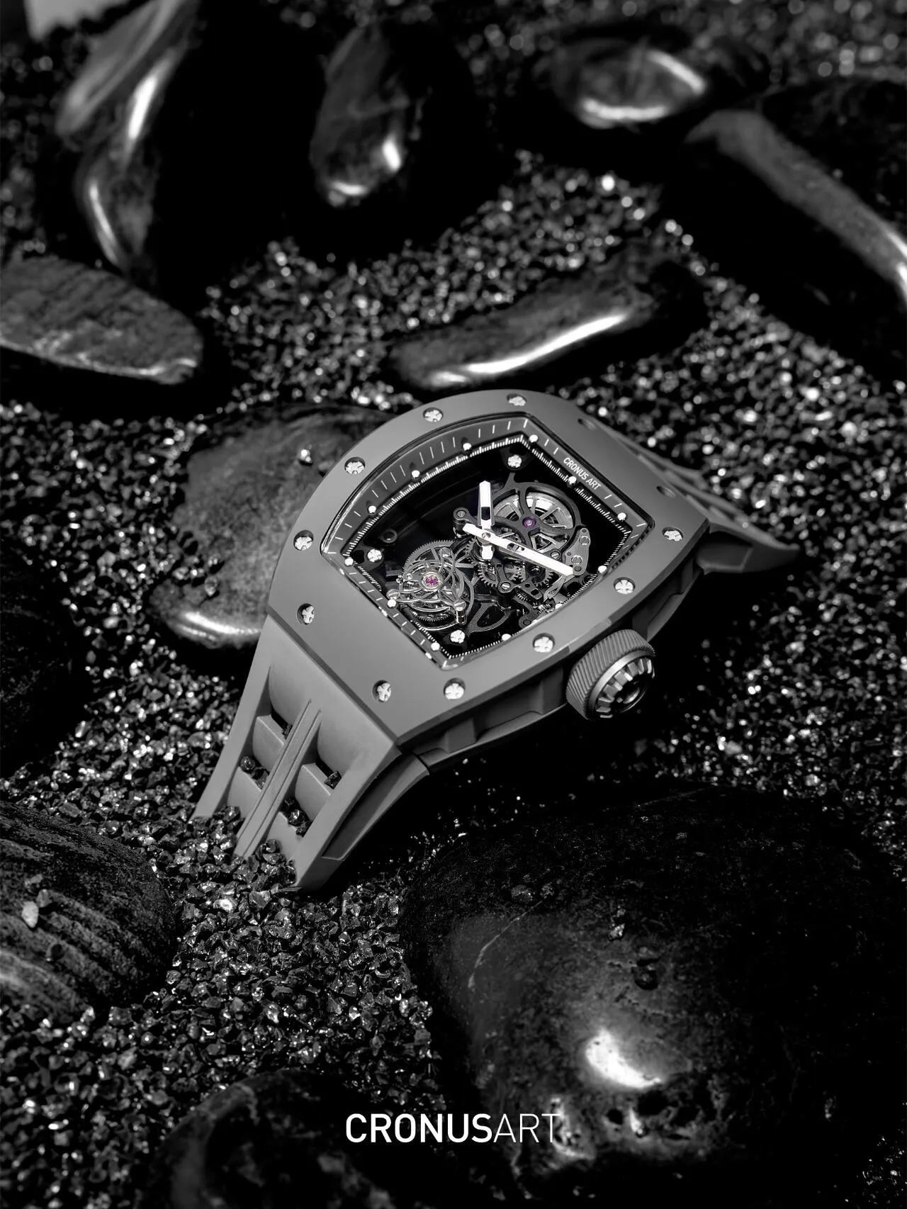 Часы CronusArt Ceramic Watch CM007-022