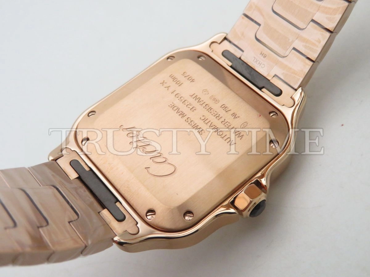 Копия часов Cartier Santos De Cartier 35 WGSA0031