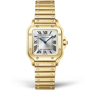 Копия часов Cartier Santos de Cartier Watch 27mm WGSA0107