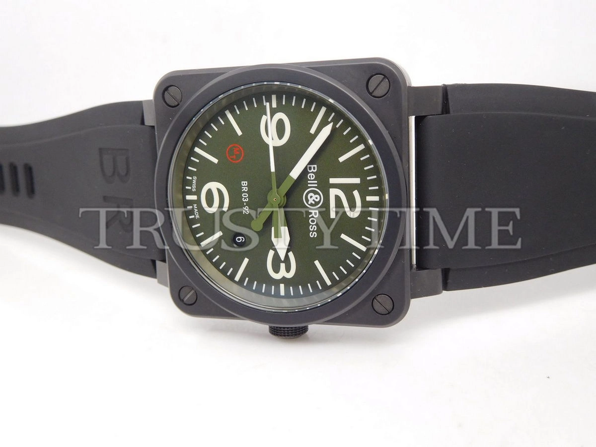 Копия часов Bell & Ross BR 03-92 Military Type BR0392-MIL-CE