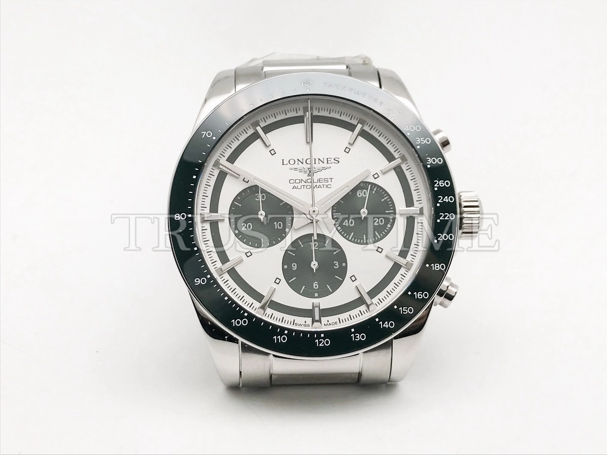 Копия часов Longines Conquest Chronograph 42 L3.835.4.02.6