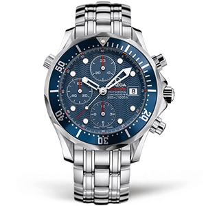 Копия часов Omega Seamaster Diver 300m Chronograph 41.5mm 2225.80.00