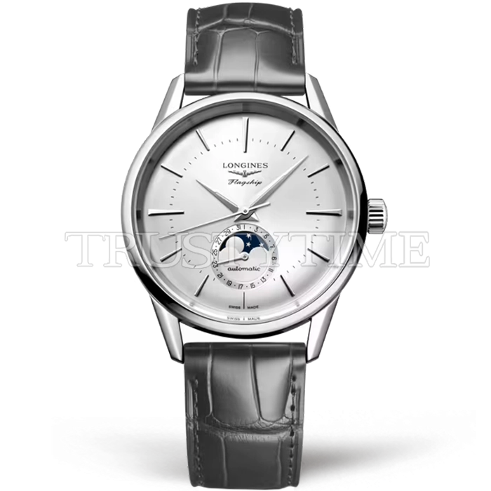 Реплика часов Longines Heritage Flagship Moonphase L4.815.4.72.2 Арт.LN-0430 Копия часов Longines Heritage Flagship Moonphase L4.815.4.72.2 Арт.LN-0430