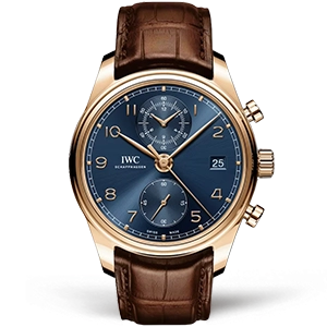 Копия часов IWC Portugieser Chronograph Classic Edition «Bucherer» 42mm IW390305