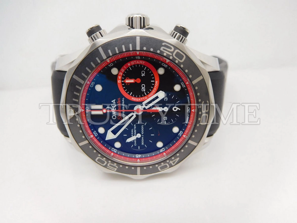 Копия часов Omega Seamaster Diver 300m Co‑Axial Regatta Chronograph 44mm 212.32.44.50.01.001