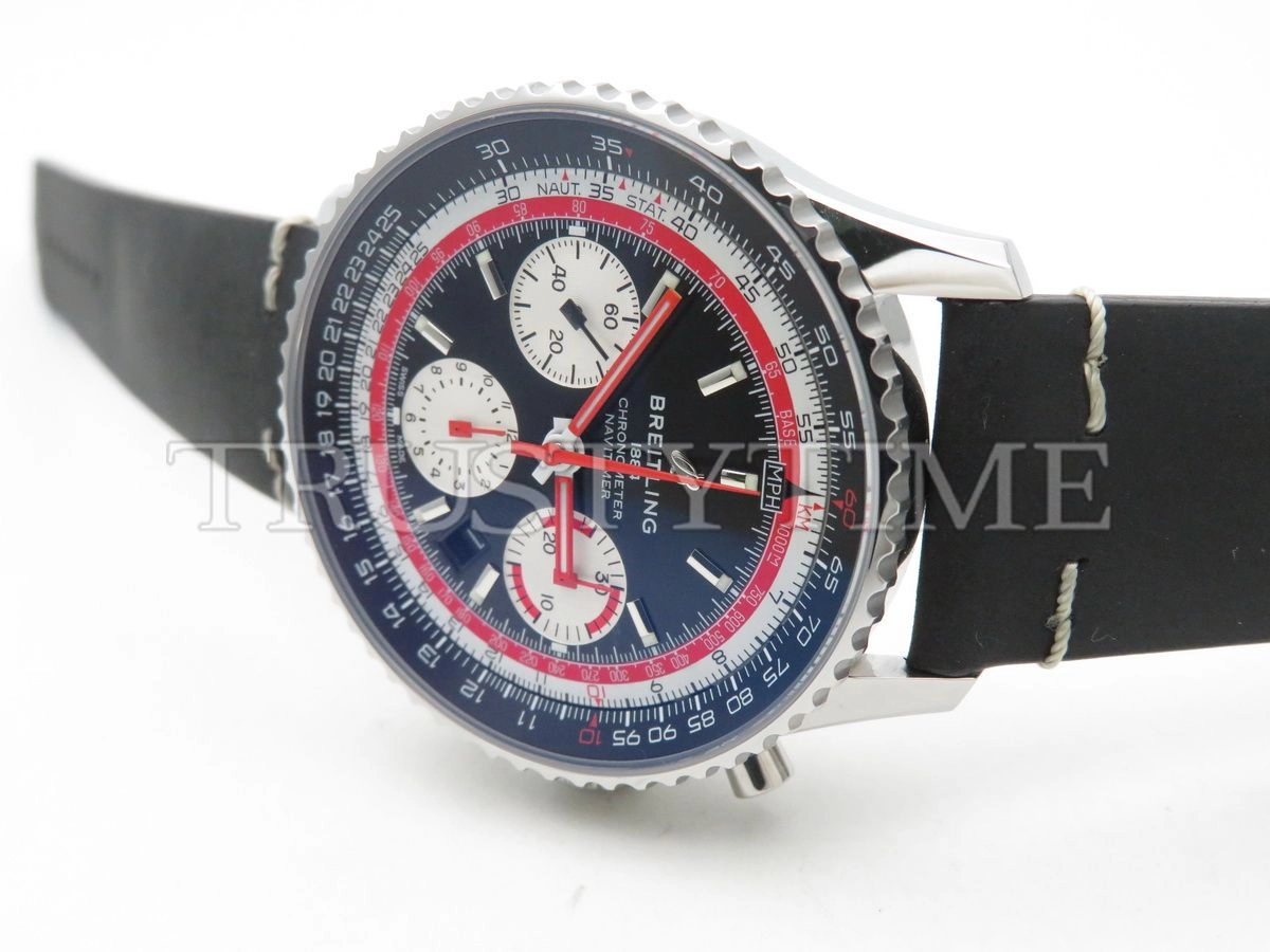Копия часов Breitling Navitimer B01 Chronograph Swissair 43 AB01211B1B1X1 Арт.BT-0445
