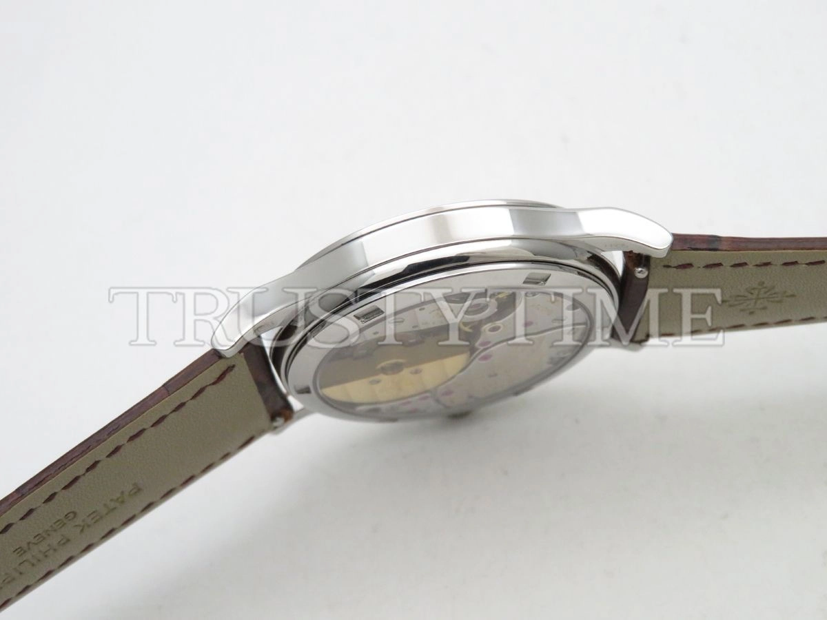 Копия часов Patek Philippe Calatrava Bhutan Textiles 38mm 5077P-102