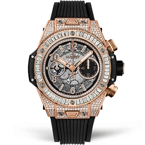 Копия часов Hublot Big Bang Unico King Gold Jewellery 44mm 421.OX.1180.RX.0904