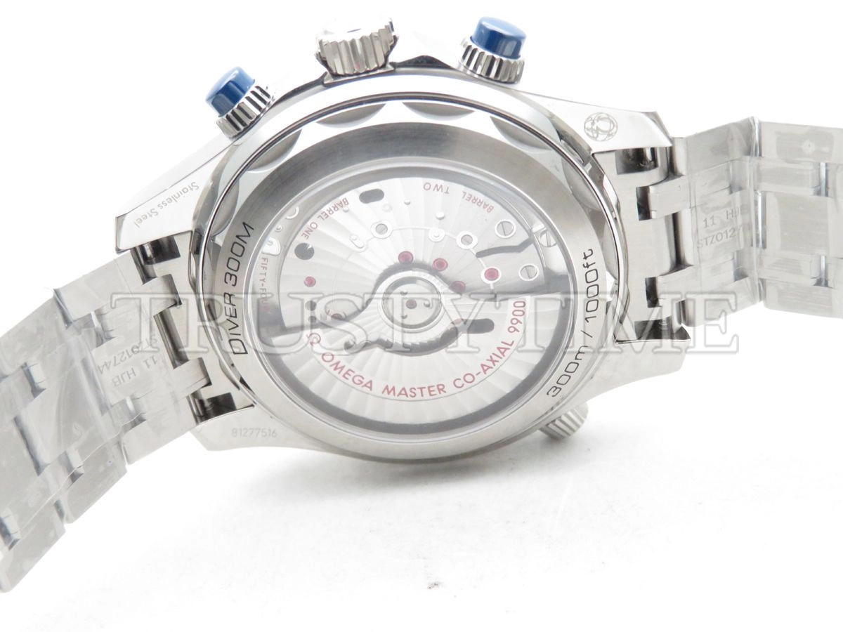 Копия часов Omega Seamaster Diver 300m Co‑Axial Master Chronometer Chronograph 44mm 210.30.44.51.06.001