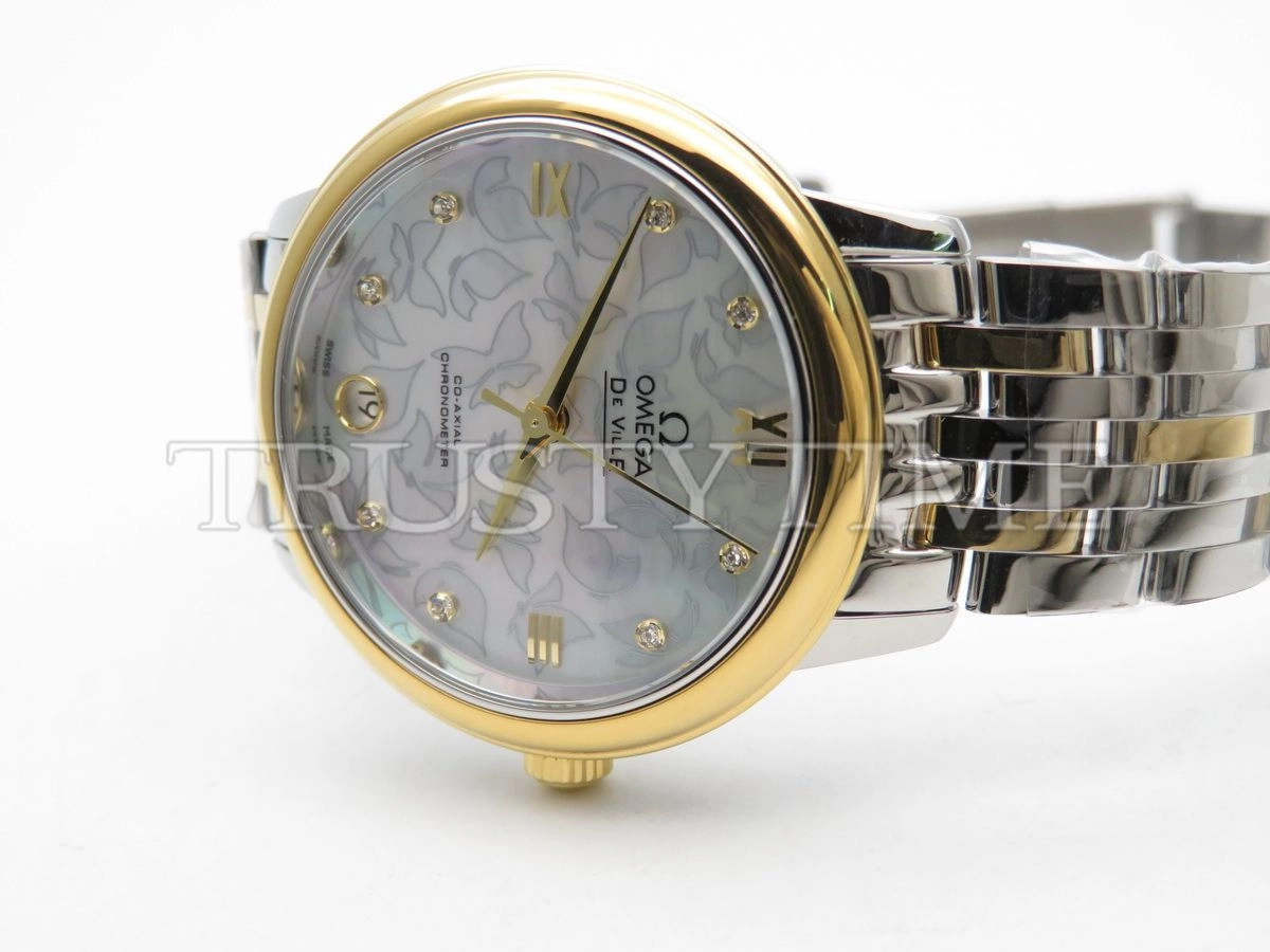 Копия часов Omega De Ville Prestige Co‑Axial Chronometer Butterfly 32mm 424.20.33.20.55.002