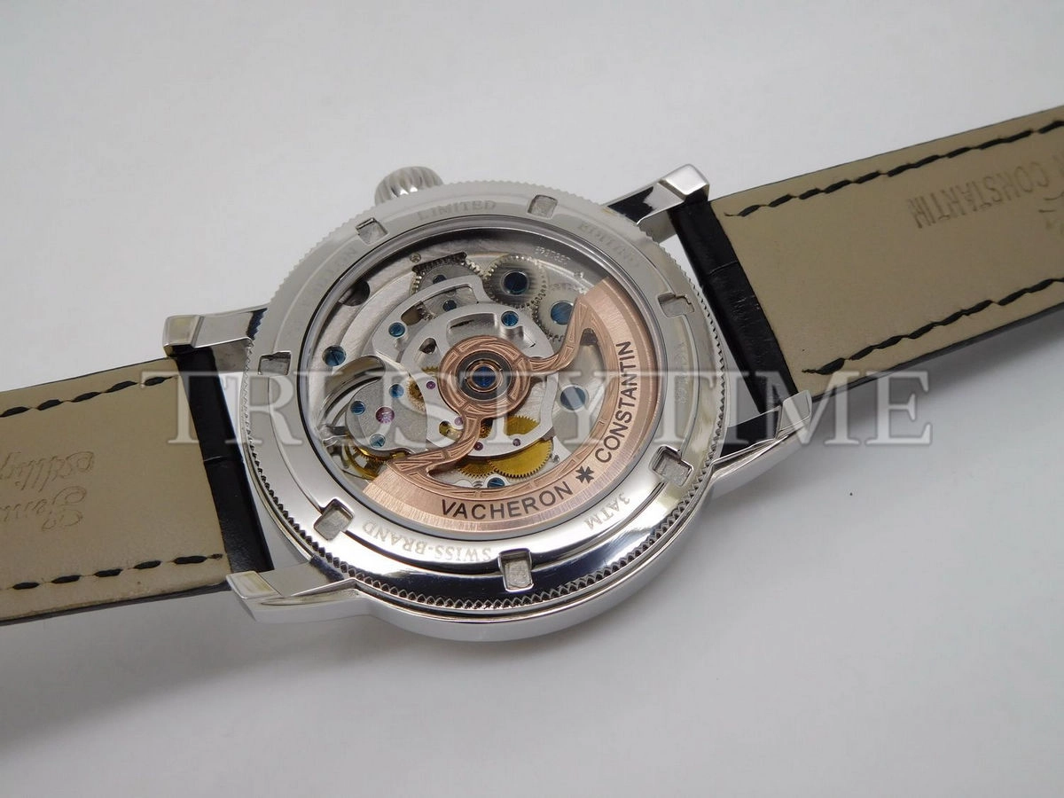 Копия часов Vacheron Constantin Traditionnelle Tourbillon 44mm 6500T/000P-9949