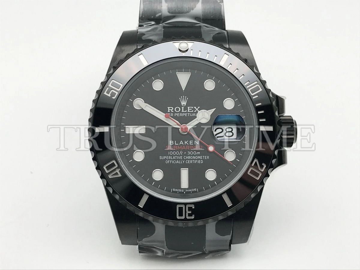 Копия часов Rolex Submariner Blaken 40mm