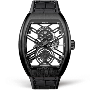 Копия часов Franck Muller Vanguard Tourbillon V45-T-SQT-TTNRBR-NR