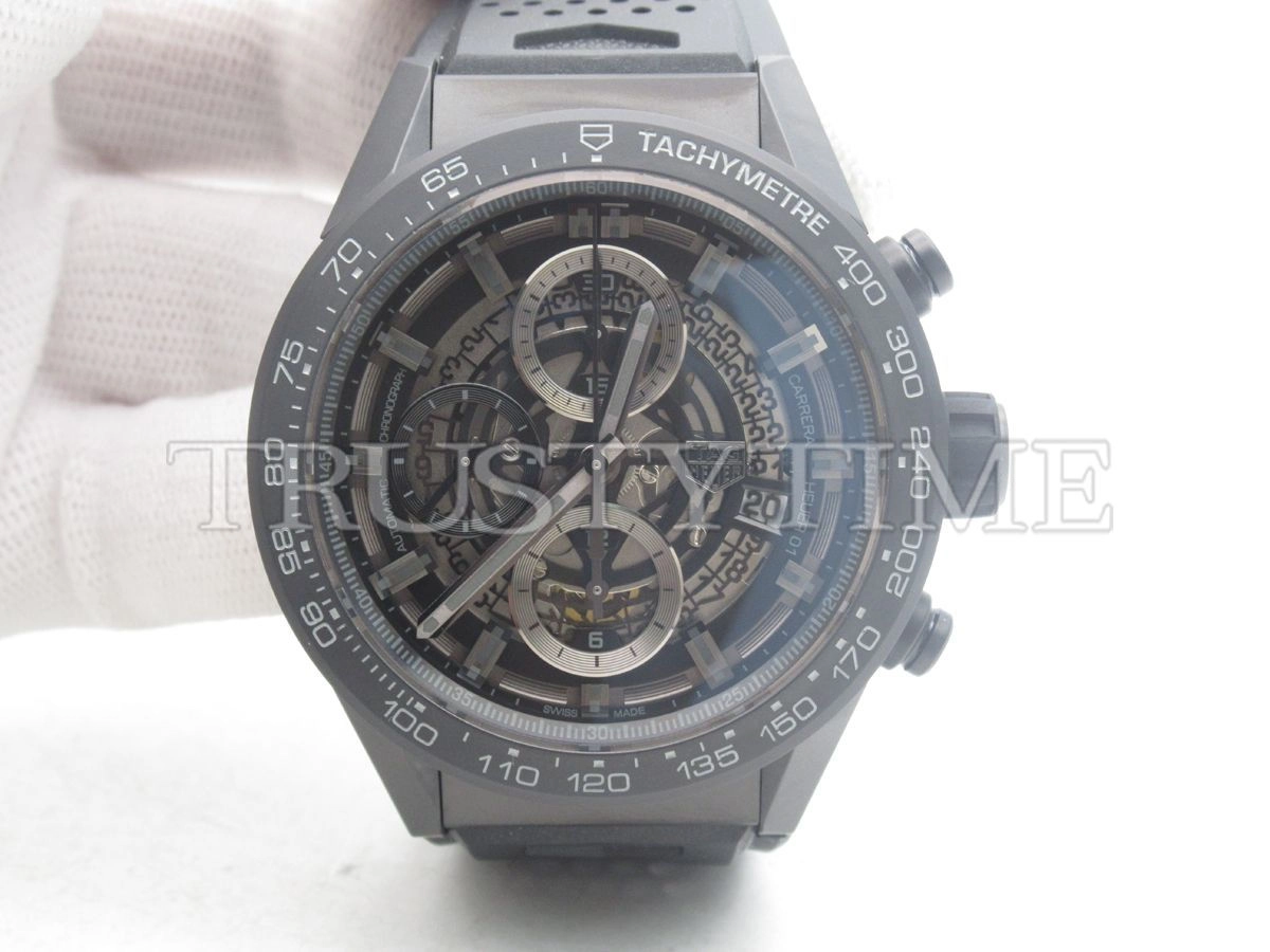 Копия часов Tag Heuer Carrera Calibre Heuer 01 45mm CAR2A90.FT6071