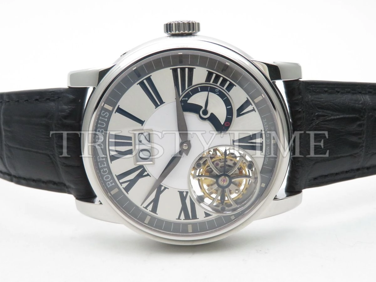 Копия часов Roger Dubuis Hommage Flying Tourbillon With Large Date 45mm RDDBHO0578