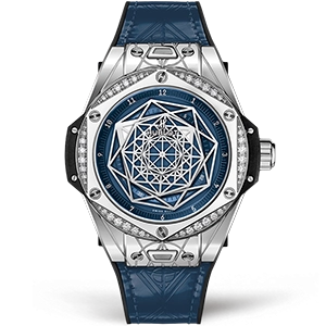 Копия часов Hublot Big Bang Sang Bleu One Click 39mm 465.SS.7179.VR.1204