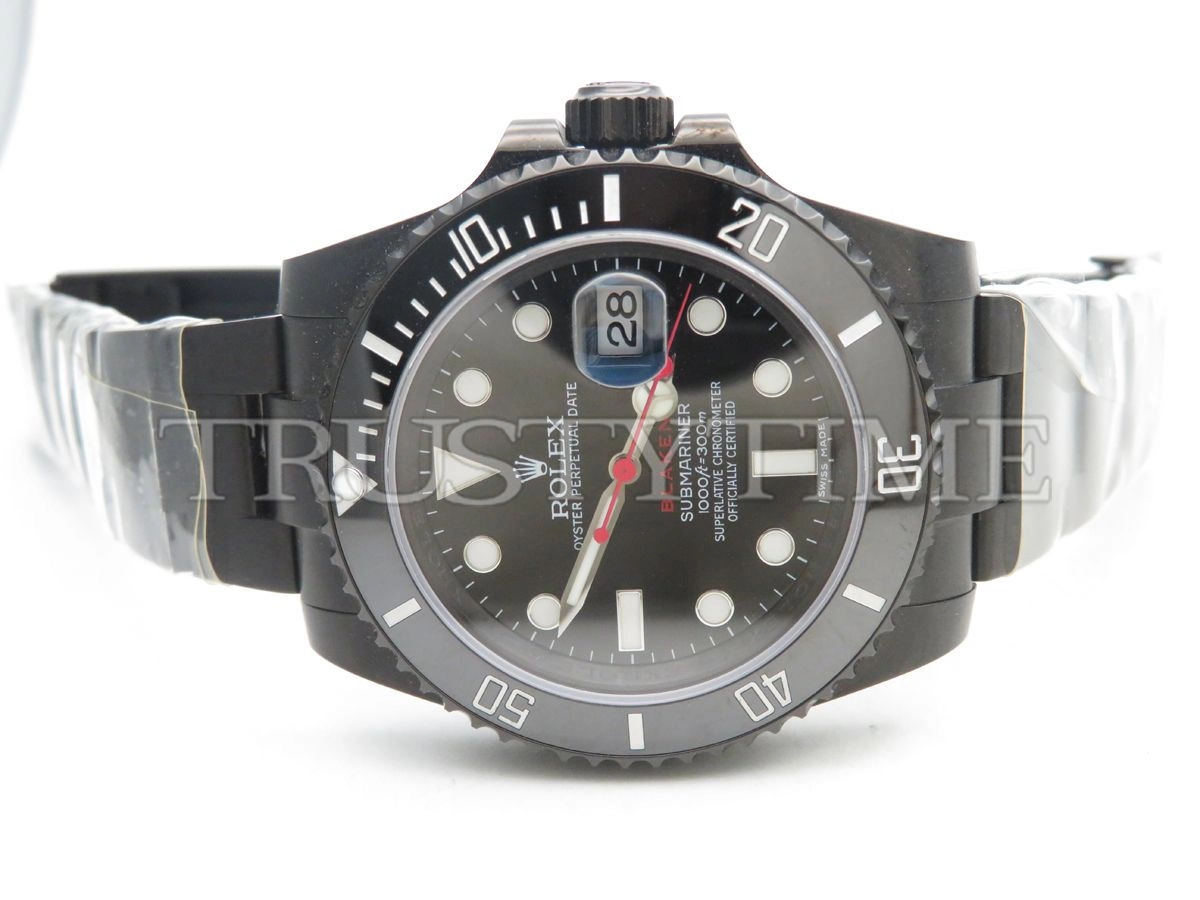Копия часов Rolex Submariner Blaken 40mm