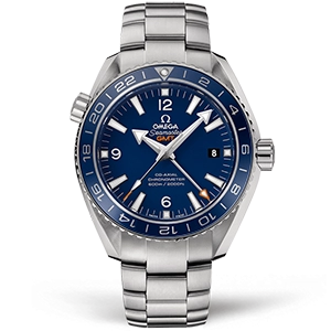 Копия часов Omega Seamaster Planet Ocean 600m Co‑Axial Master Chronometer GMT 43.5mm 232.90.44.22.03.001