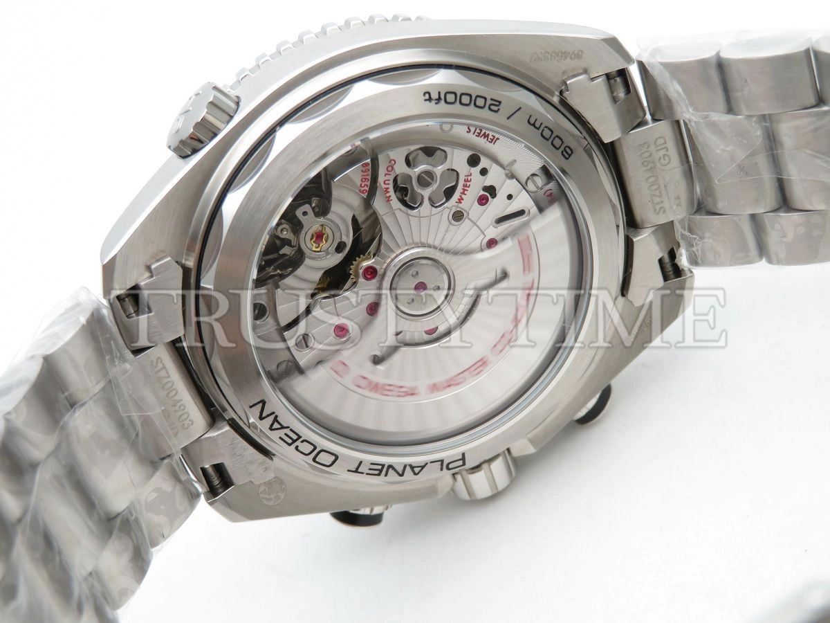 Копия часов Omega Seamaster Planet Ocean 600m Co‑Axial Master Chronometer Chronograph 45.5mm 215.30.46.51.01.001