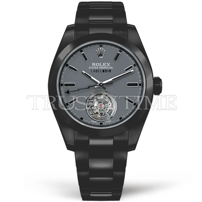 Реплика часов Rolex Milgauss Label Noir Tourbillon 43mm Арт.RX-1411 Копия часов Rolex Milgauss Label Noir Tourbillon 43mm Арт.RX-1411