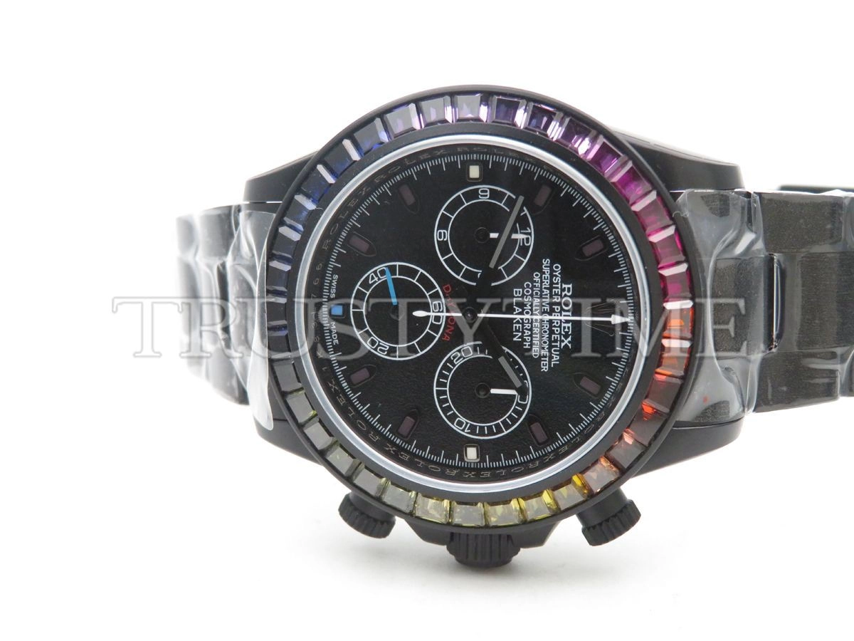 Копия часов Rolex Cosmograph Daytona Blaken Rainbow