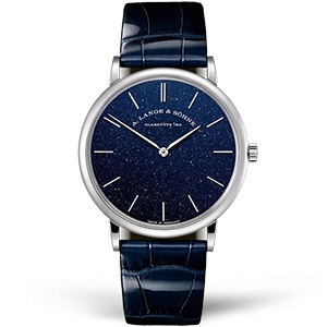 Копия часов A. Lange & Sohne Saxonia Copper Blue 205.086