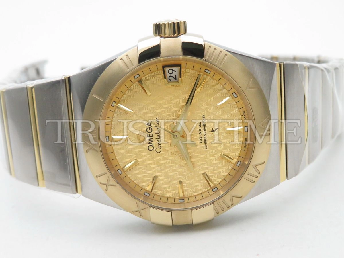 Копия часов Omega Constellation Co-Axial Chronometer 38mm 123.20.38.21.08.002