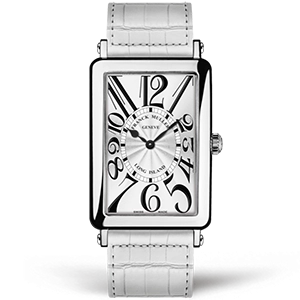 Копия часов Franck Muller Ladies Collection Long Island 952-QZ White