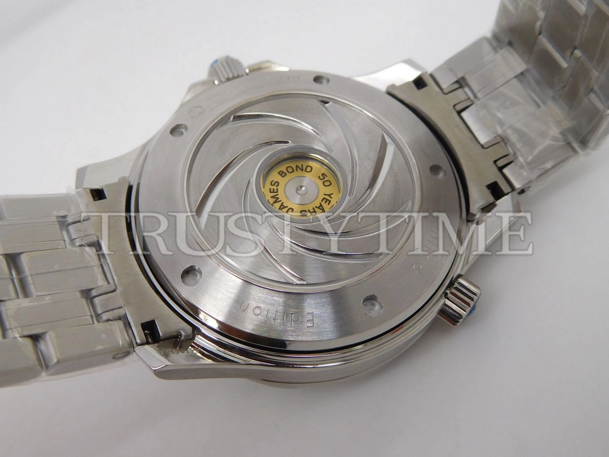 Копия часов Omega Seamaster Diver 300m Co-Axial Chronometer James Bond 50th Anniversary 41mm 212.30.41.20.01.005
