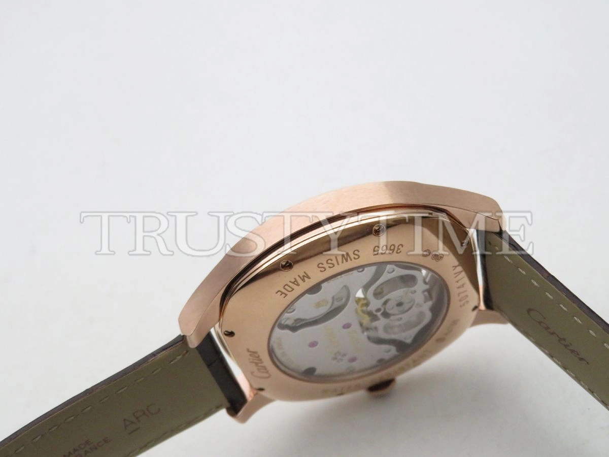 Копия часов Cartier Drive de Cartier Flying Tourbillon 41 W4100013