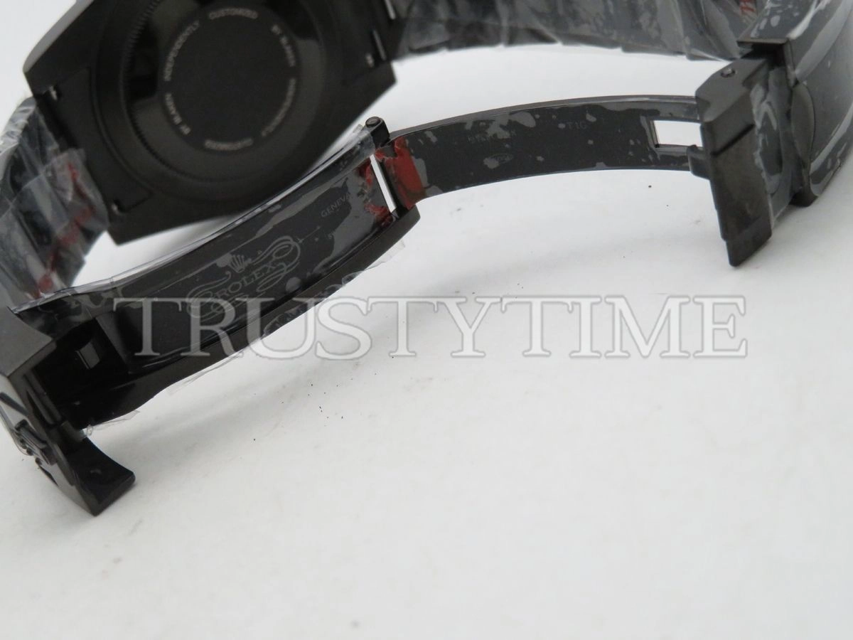 Копия часов Rolex Blaken Red GMT Master II 116710LN