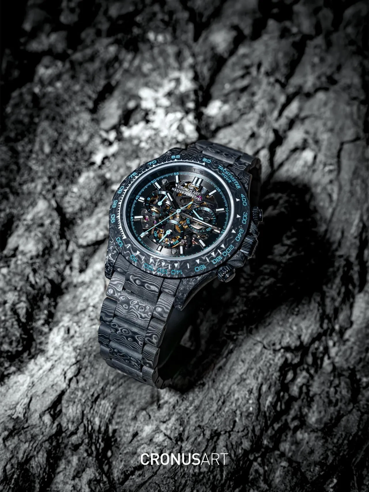 Часы CronusArt NTPT Carbon Fiber Watch Limited edition CM016-027