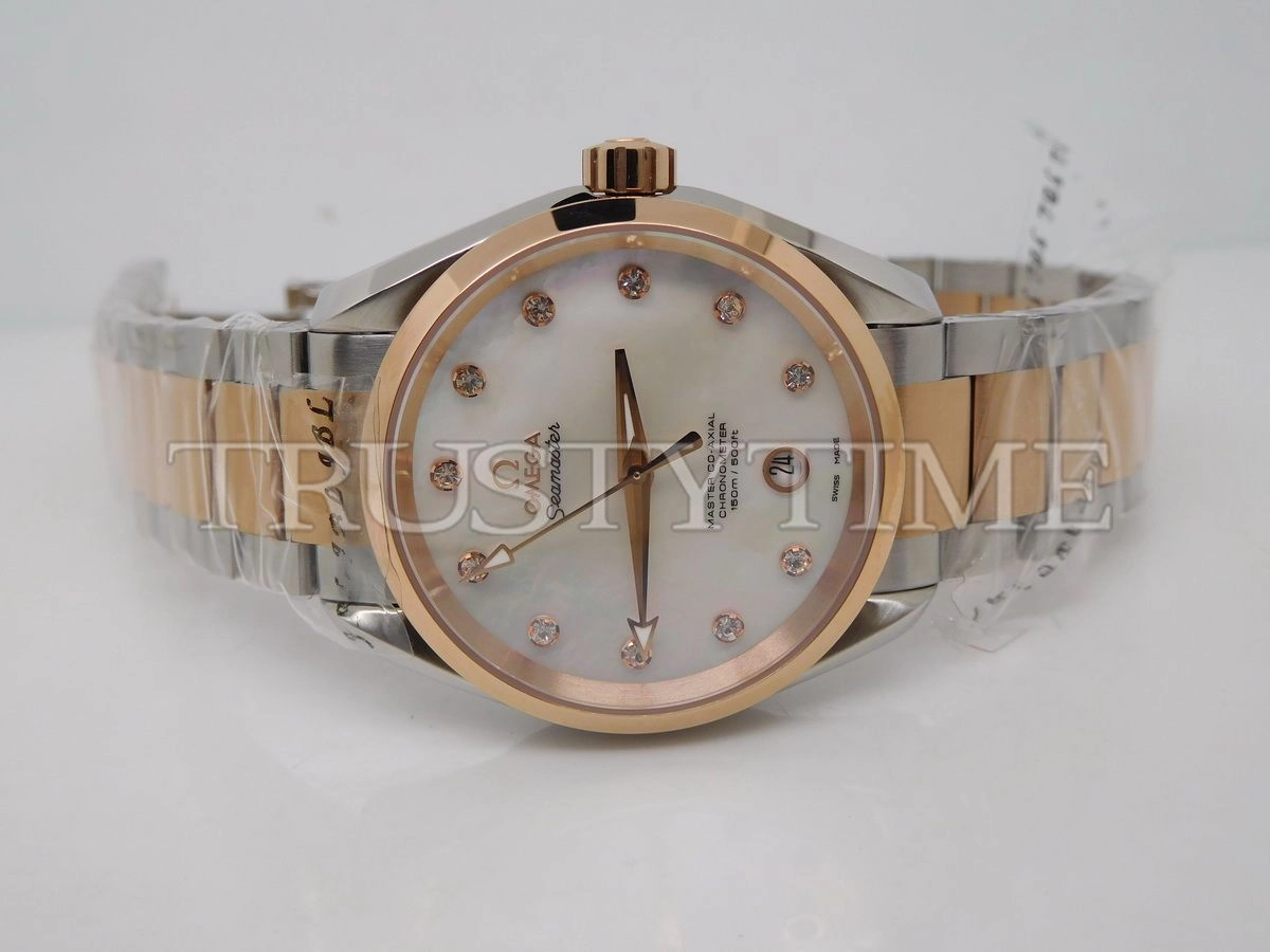 Копия часов Omega Seamaster Aqua Terra 150m Master Co-Axial Ladies 38.5mm 231.20.39.21.55.003