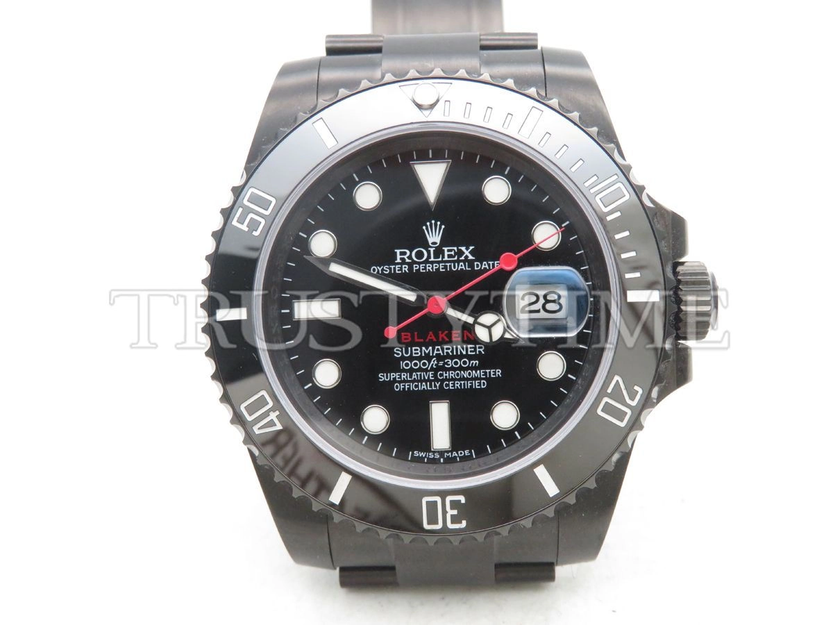 Копия часов Rolex Submariner Blaken 40mm