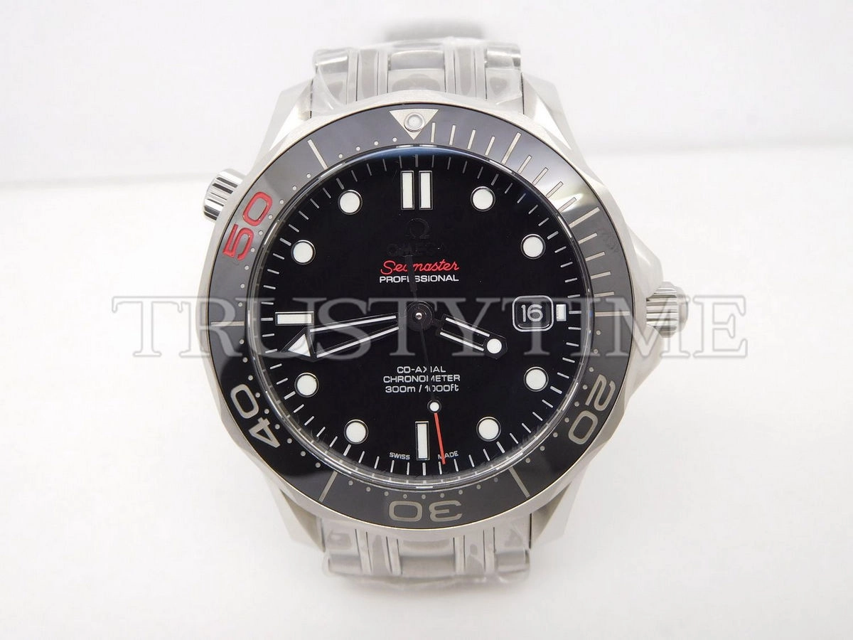 Копия часов Omega Seamaster Diver 300m Co-Axial Chronometer James Bond 50th Anniversary 41mm 212.30.41.20.01.005
