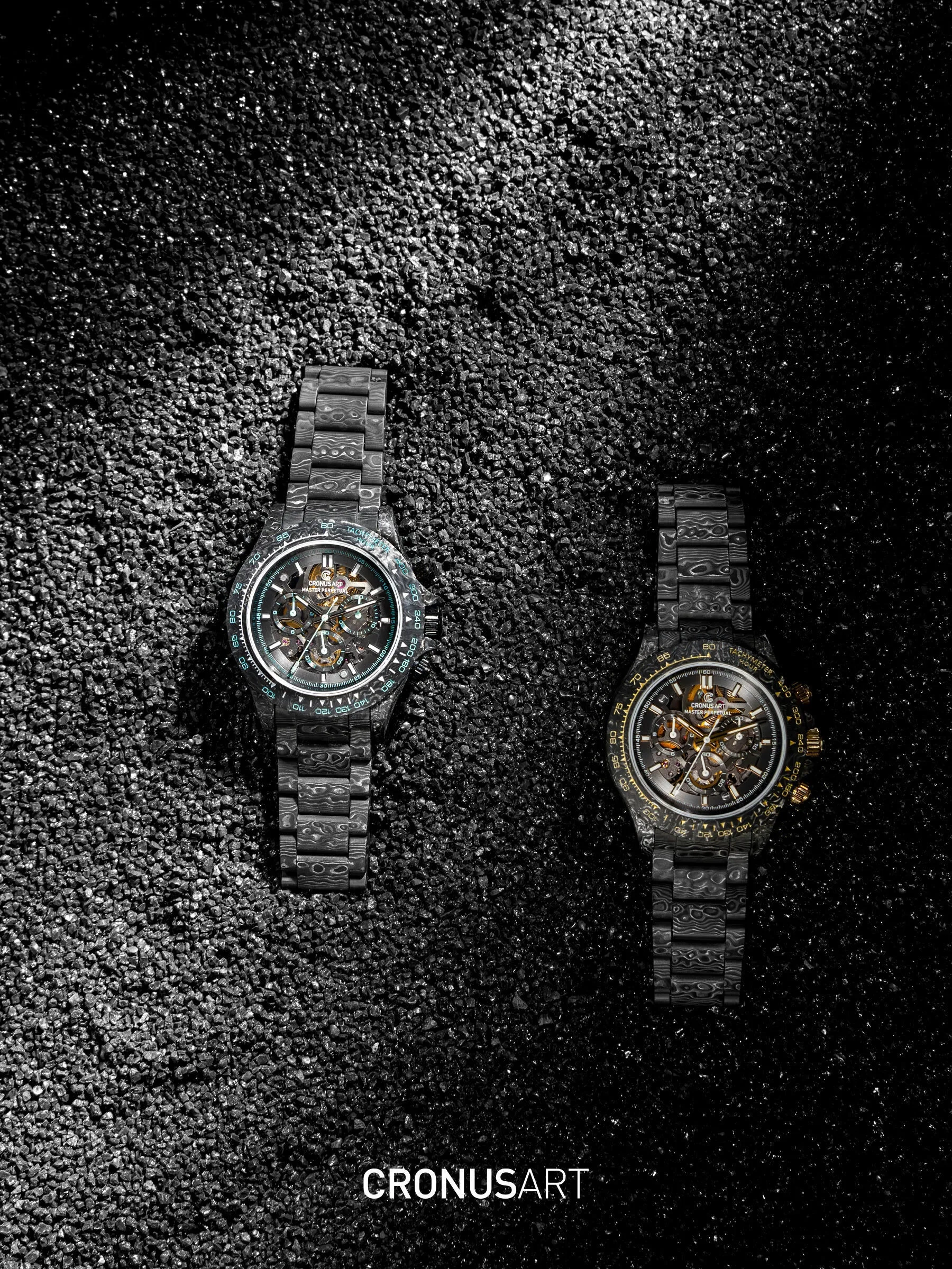 Копия часов CronusArt NTPT Carbon Fiber Watch Limited edition CM016-028