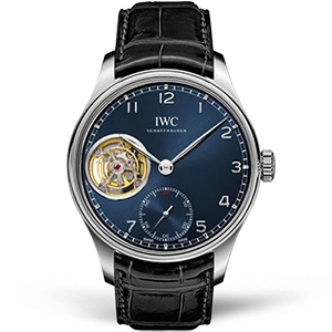 Копия часов IWC Portugieser Tourbillon Hand-Wound Laureus Charity Night Milano 2014 43mm IW546303