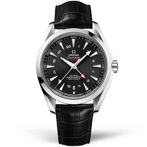 Копия часов Omega Seamaster Aqua Terra 150m Co-Axial Gmt 43mm 231.13.43.22.01.001