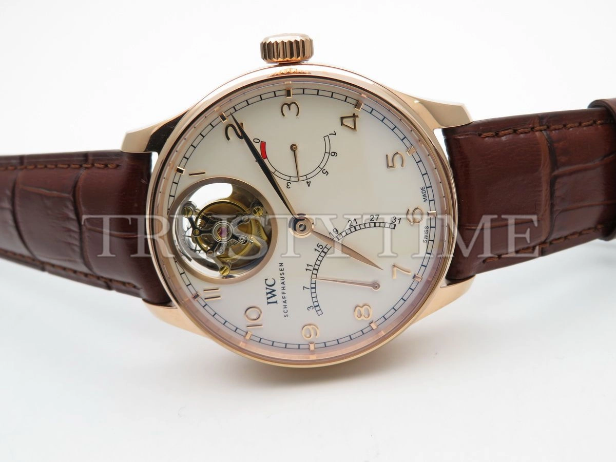 Копия часов IWC Portugieser Tourbillon Retrograde Mystery 44mm IW504402