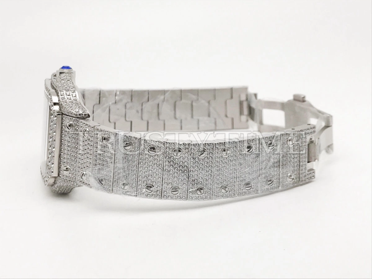 Копия часов Cartier Santos De Cartier 40 WSSA0018 Diamonds Арт. CR-0933