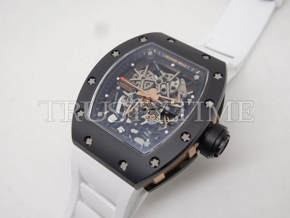 Копия часов Richard Mille RM035 Black Toro Gold