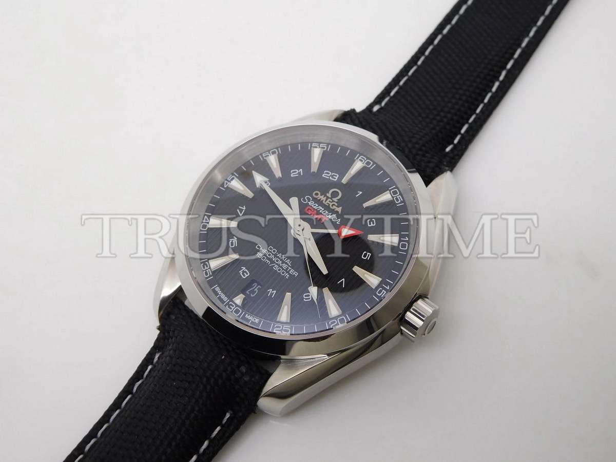 Копия часов Omega Seamaster Aqua Terra 150m Co-Axial Gmt 43mm 231.13.43.22.01.001