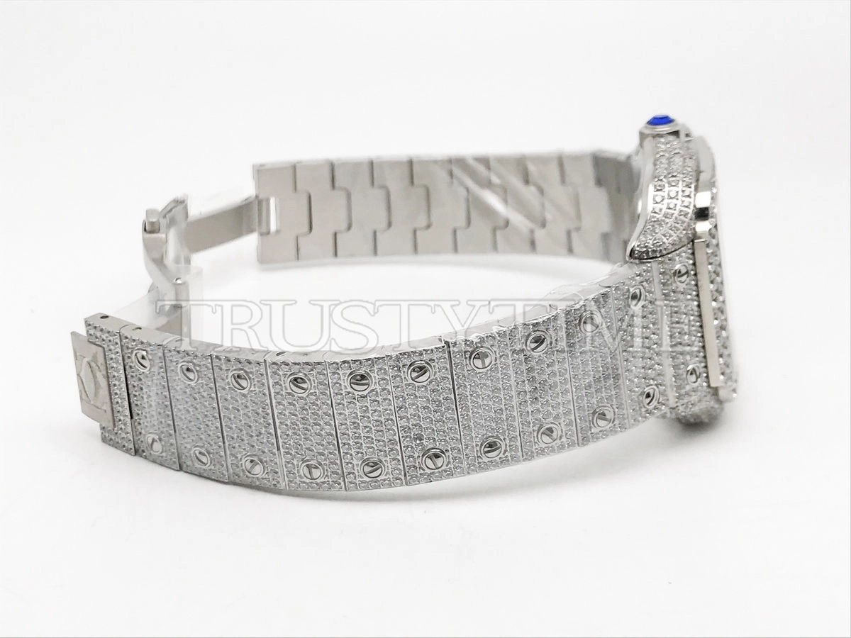 Копия часов Cartier Santos De Cartier 40 WSSA0018 Diamonds Арт. CR-0933