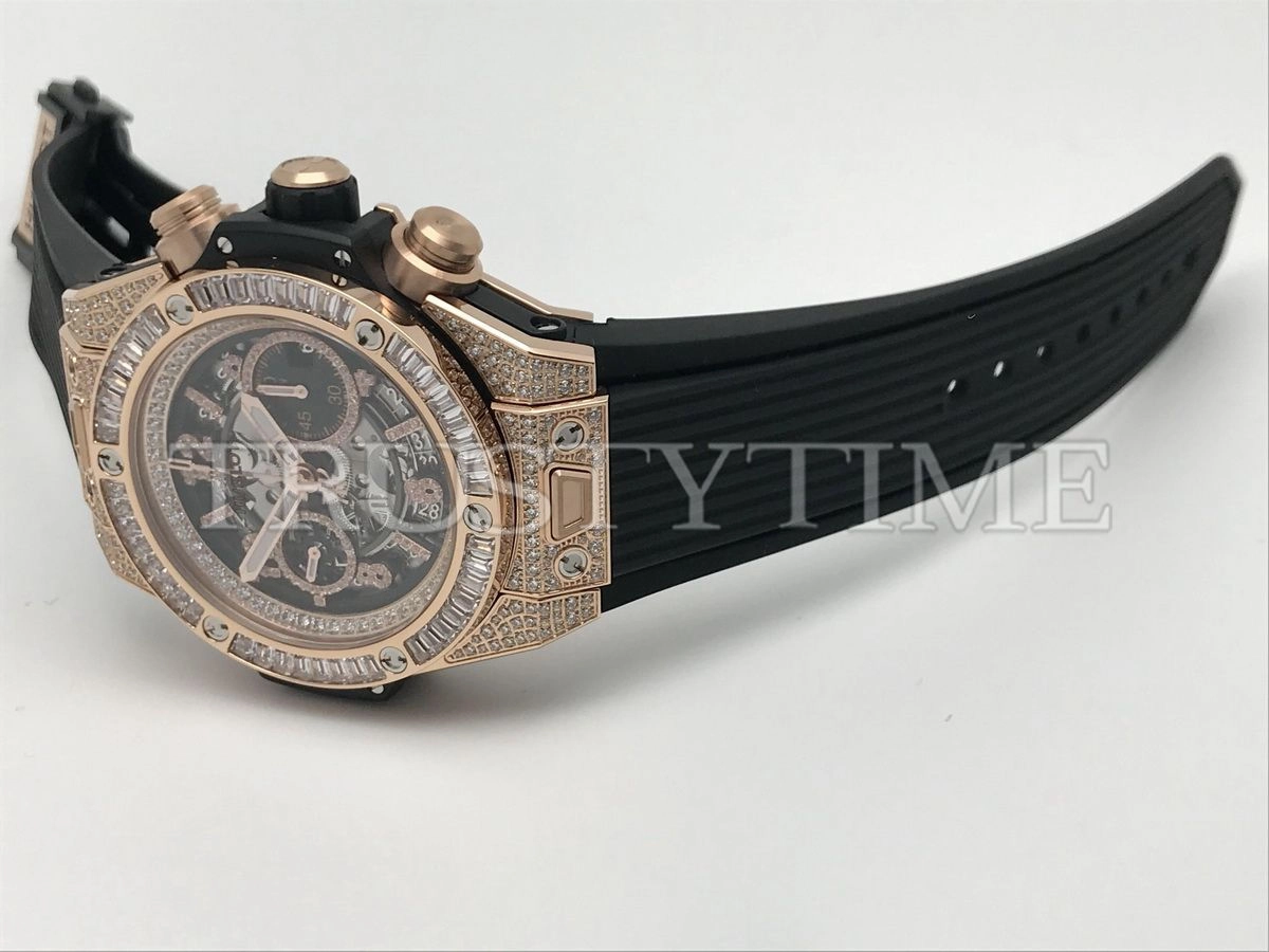 Копия часов Hublot Big Bang Unico King Gold Jewellery 44mm 421.OX.1180.RX.0904