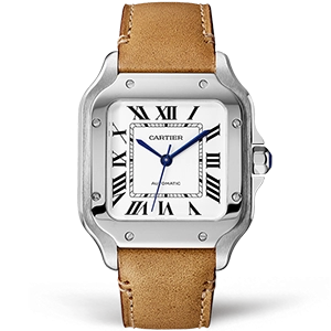 Копия часов Cartier Santos De Cartier 35 WSSA0010