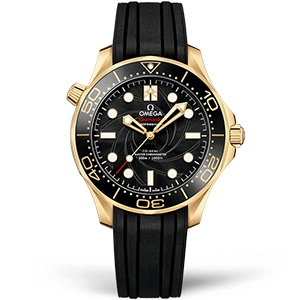 Копия часов Omega Seamaster Diver 300m Co-axial Chronometer James Bond Limited Edition No Date 42mm 210.62.42.20.01.001