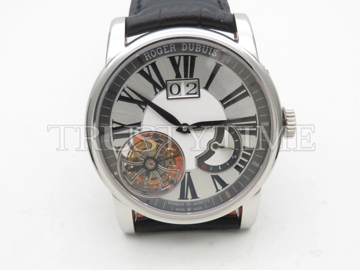 Копия часов Roger Dubuis Hommage Flying Tourbillon With Large Date 45mm RDDBHO0578