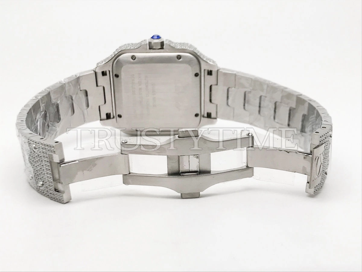Копия часов Cartier Santos De Cartier 40 WSSA0018 Diamonds Арт. CR-0930